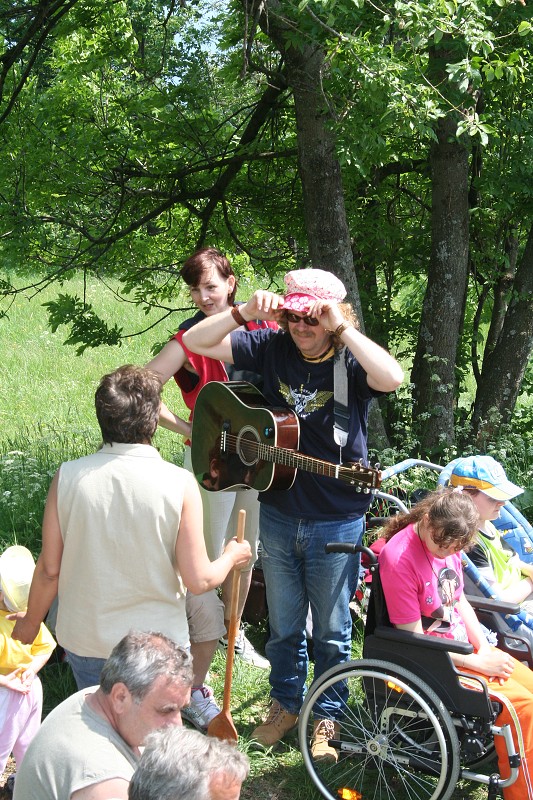 tvrt ronk vstupu na Sitno 26.5.2007